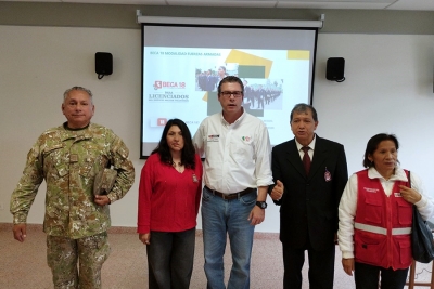 La Oficina de Registro Militar 034-B san Juan de Miraflores participó en la Séptima Edición “Escuela de la Confianza abierta a la comunidad”