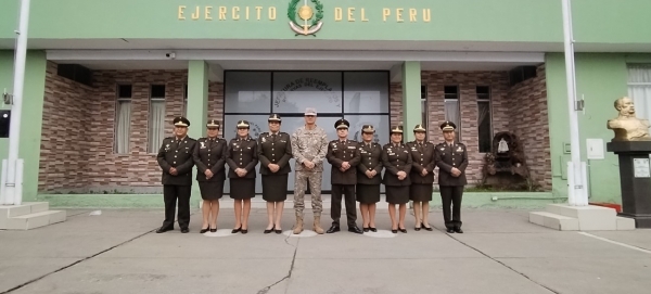 Jerre rinde homenaje al Stte José Olaya Balandra en el día del Arma de Comunicaciones