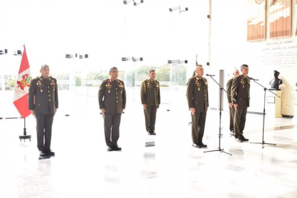 CRL EP Carlos Esteban Sánchez Donayre asume la Jefatura de Reemplazos y Reservas del Ejército